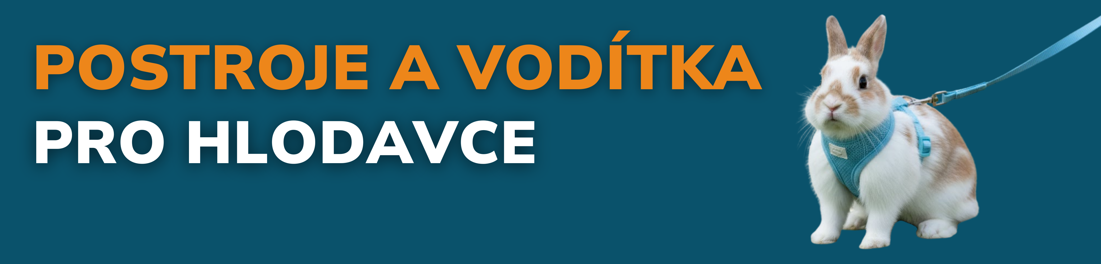 postroje a voditka pro hlodavce